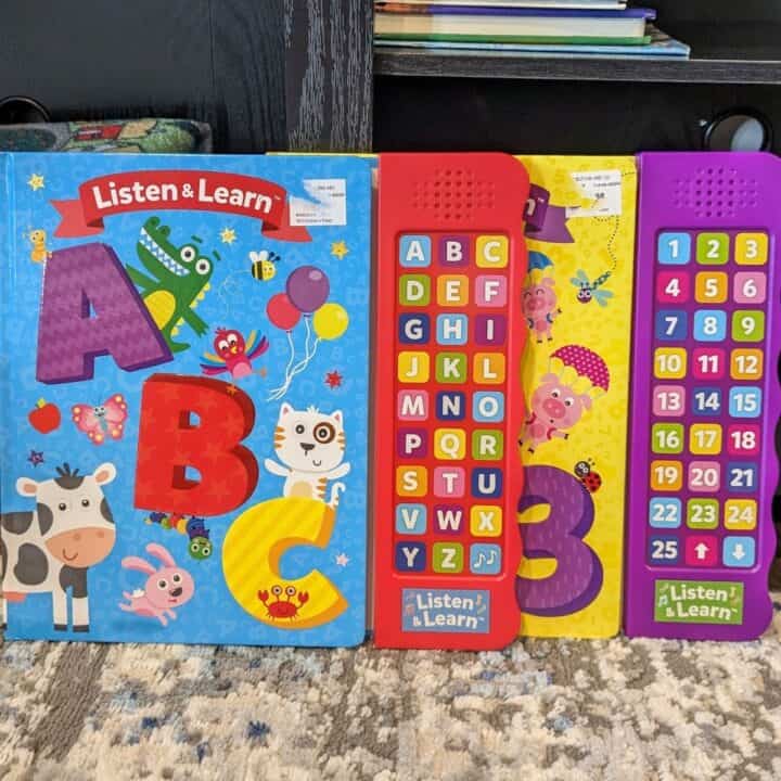 Sound book board books for toddlers