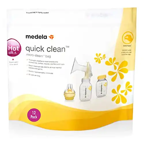 Medela Quick Clean MicroSteam Bags (12 Count)