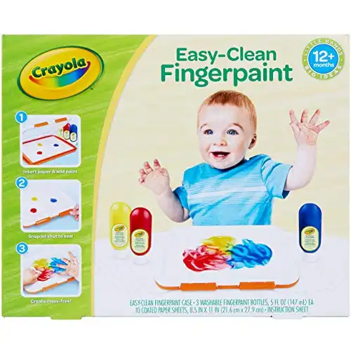 Crayola Mess Free Finger Painting Station