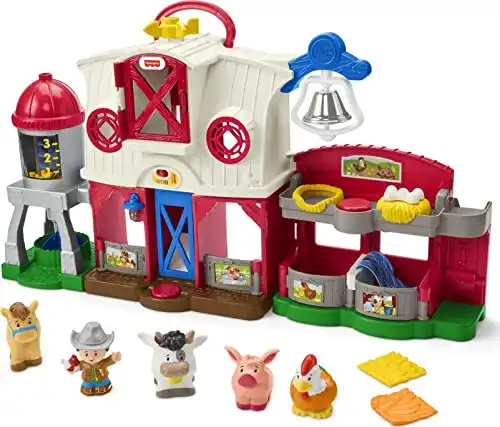 Fisher-Price Little People Animals Farm Interactive Playset