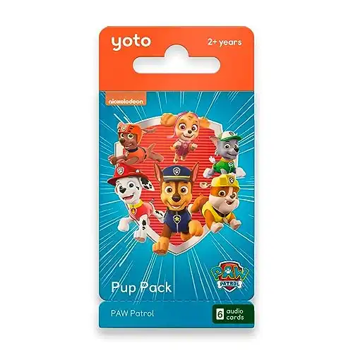 PAW Patrol: Pup Pack – 6 Kids Audio Cards