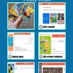 Make Your Own Yoto Cards (4 Step Process) Infographic.