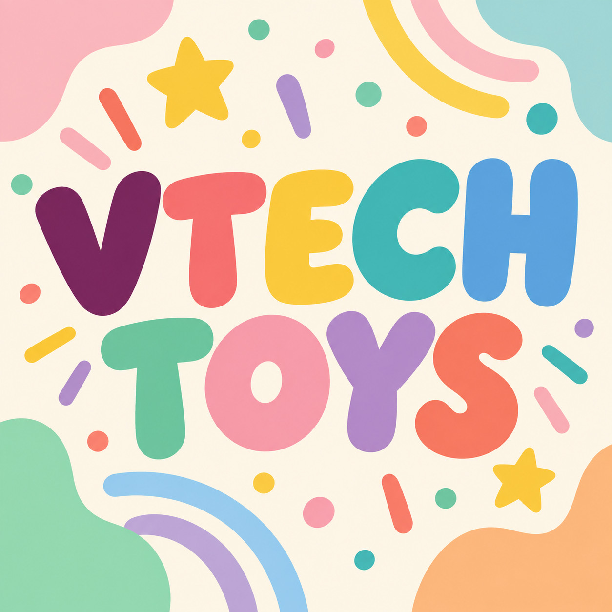 VTech toys collage with the blog title "Best VTech Toys: 6 Picks That Get Kids Moving"