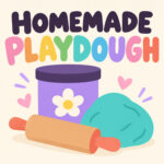 The Best Homemade Playdough Recipe (A Family Secret Ingredient!)