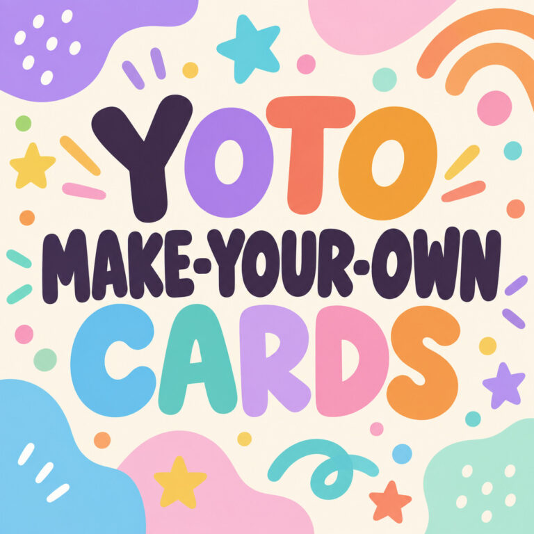 Make Your Own Yoto Cards